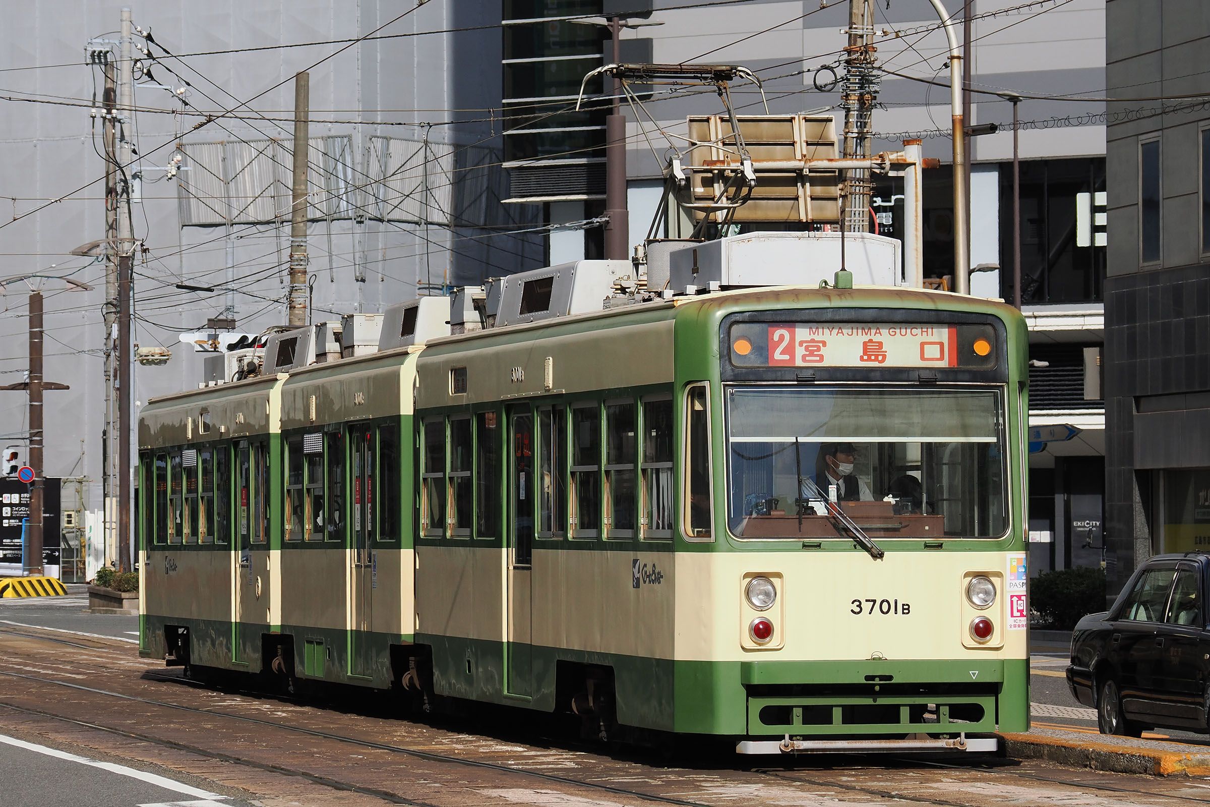 広島電鉄　連接車