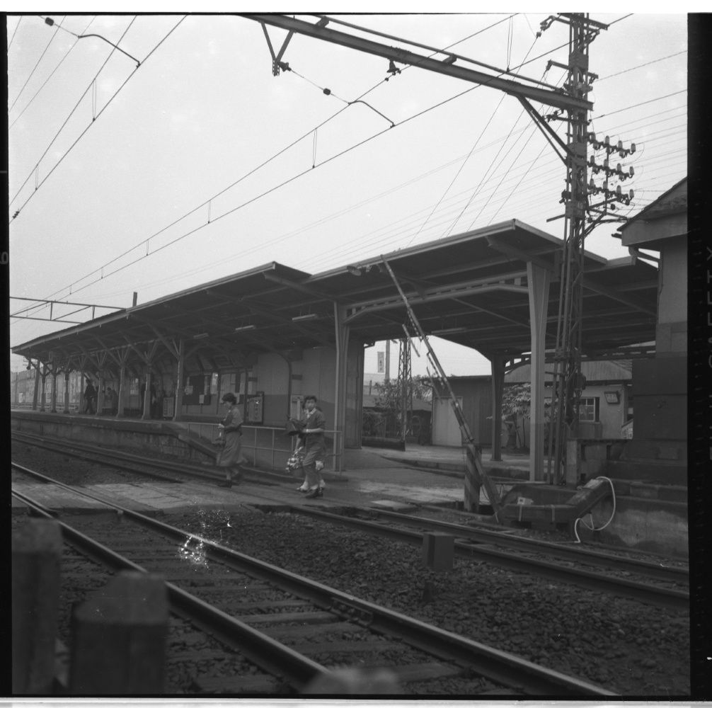 東武練馬駅　昔の写真　1963年頃