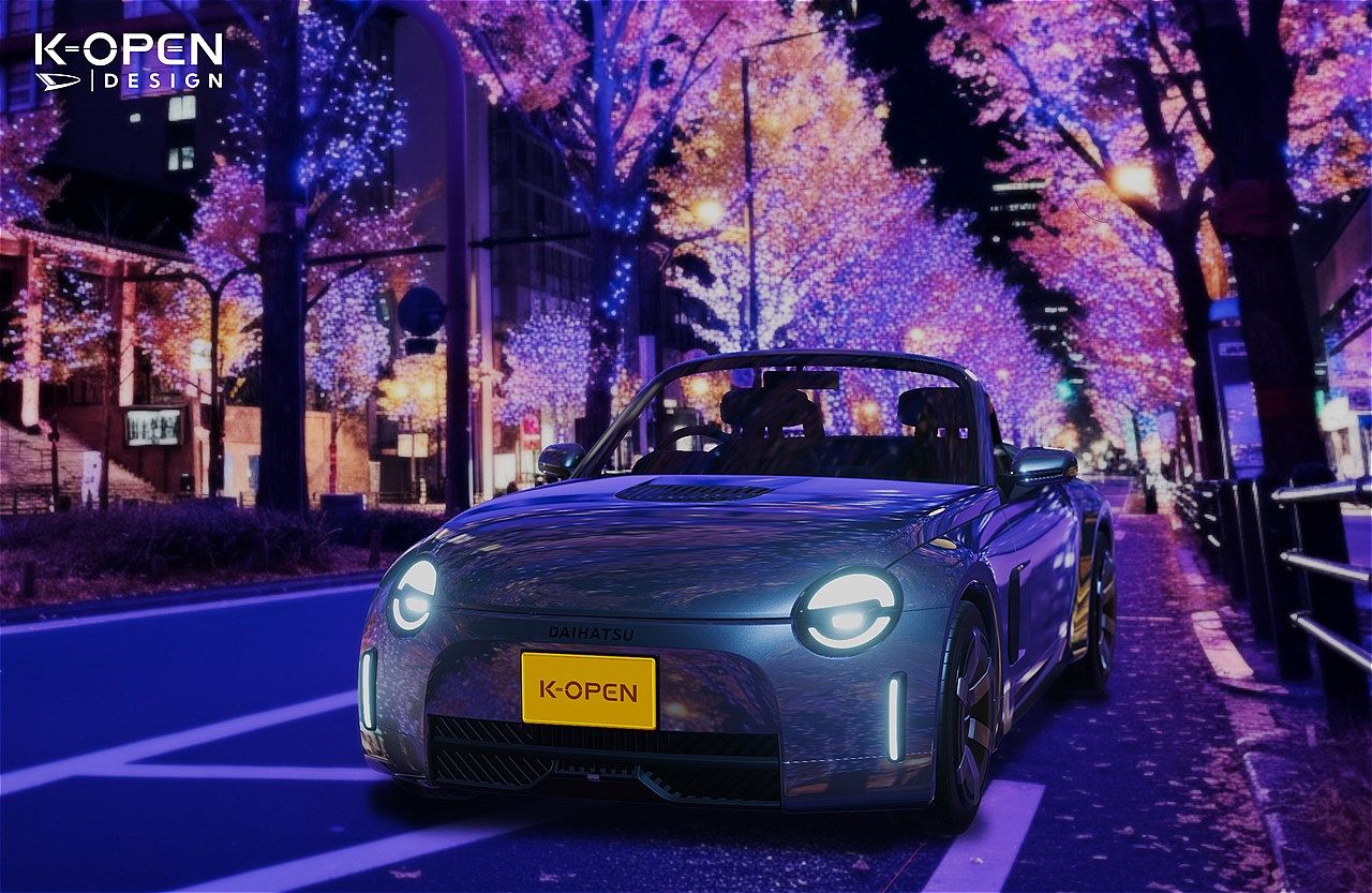 ジャパンモビリティショー2025で公開されたダイハツ「K-OPEN」（写真：ダイハツ工業）