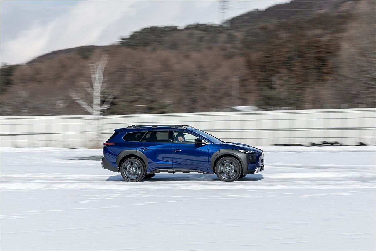 2026年4月上旬に正式発表予定、スバル新型BEV「トレイルシーカー」のプロトタイプ（写真：三木 宏章）