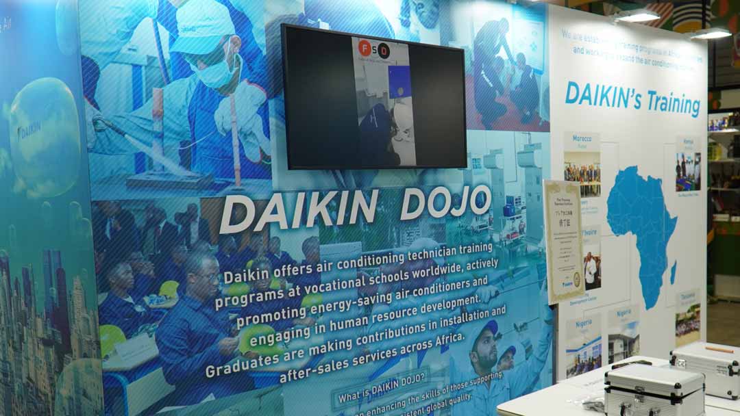 「TICAD Business Expo & Conference」ダイキンブース