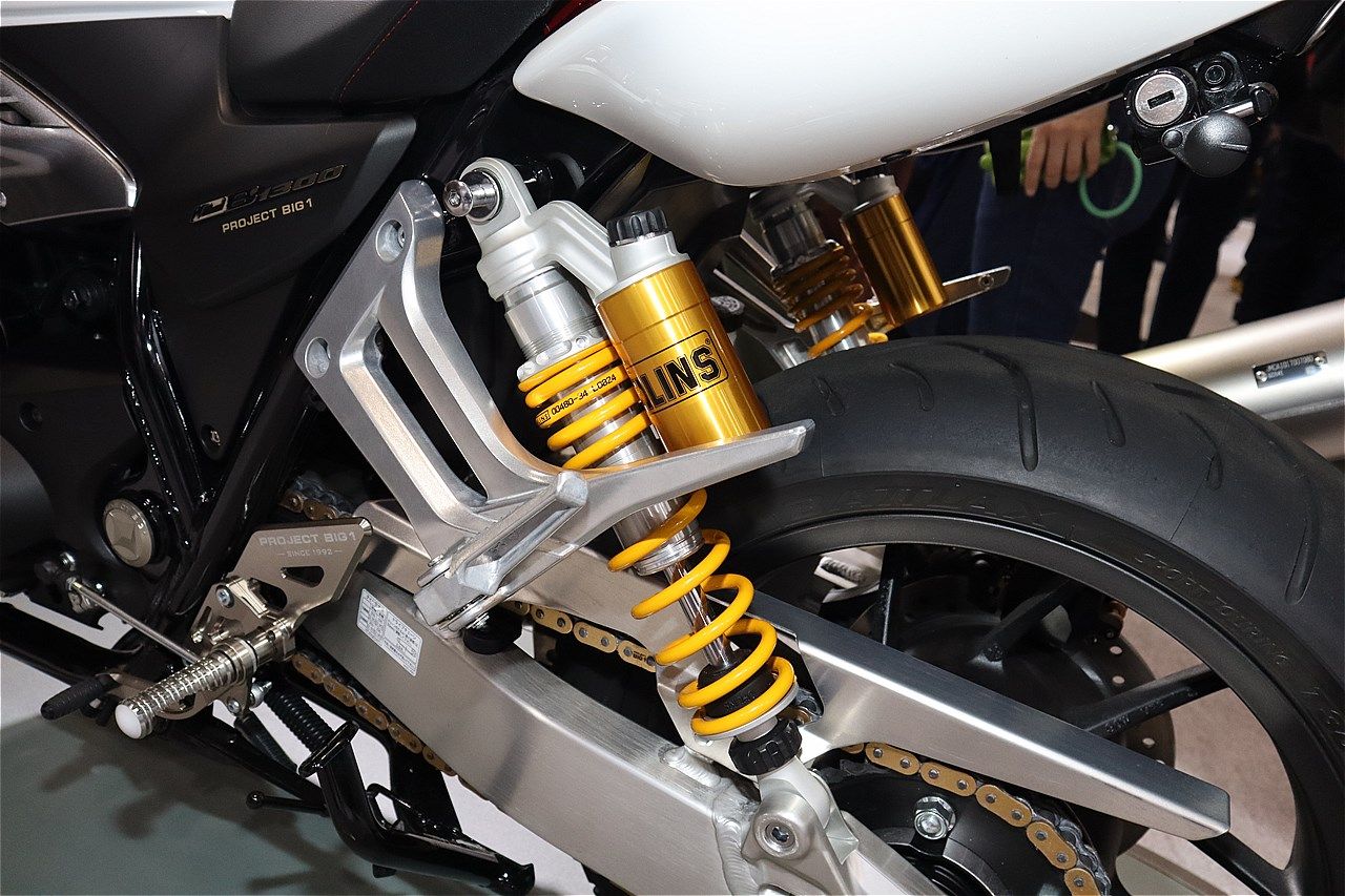 ホンダ「CB1300スーパーフォア ファイナルエディション」（筆者撮影）
