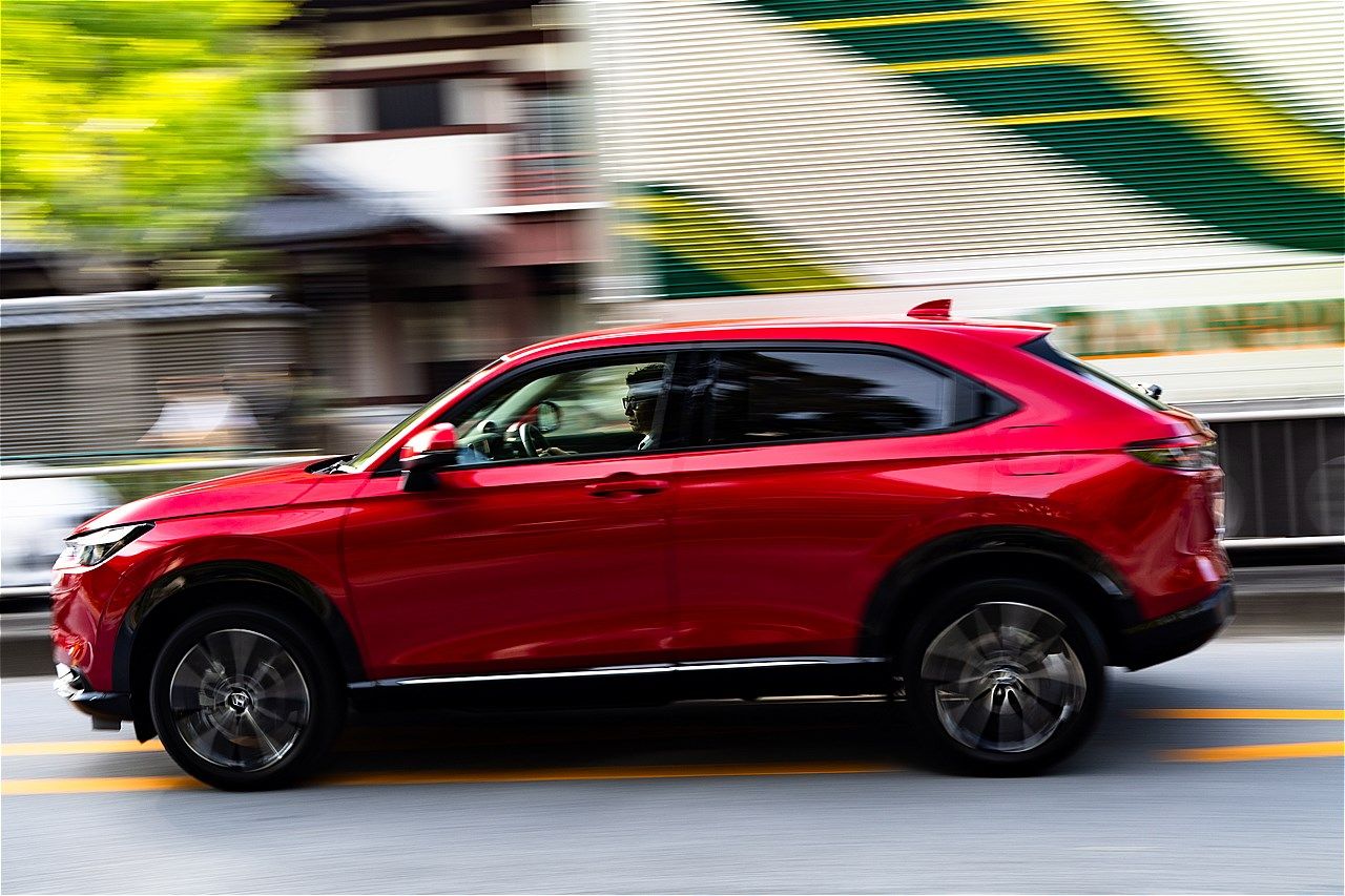 ホンダ「ヴェゼル e:HEV Z」（写真：三木 宏章）