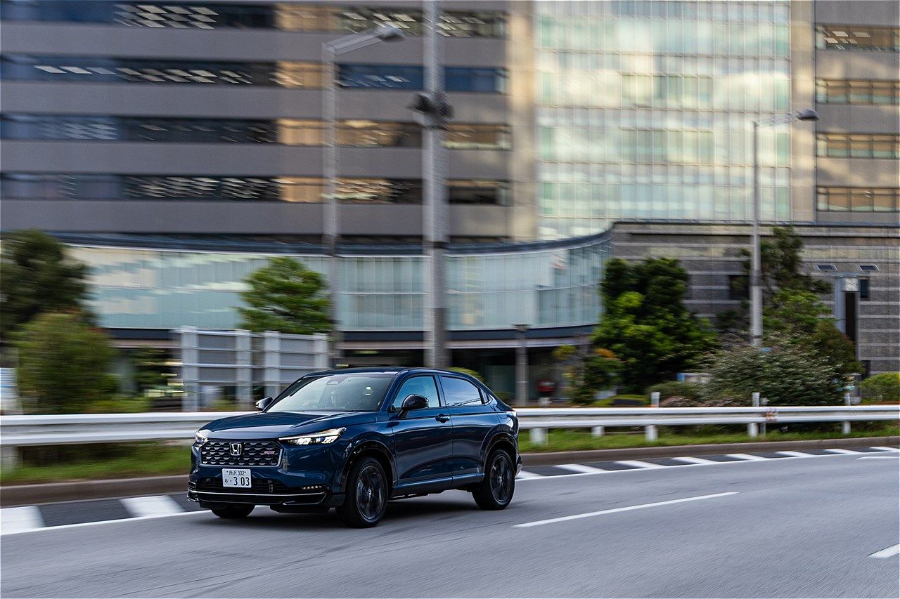 ホンダ「ヴェゼル e:HEV RS」（写真：三木 宏章）
