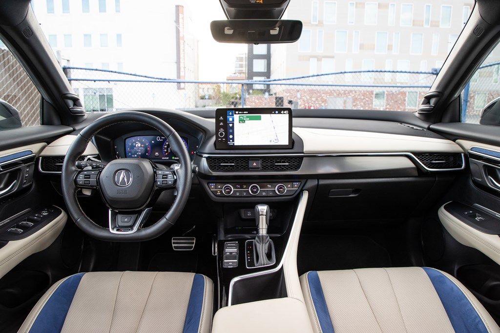 ホンダがアメリカで販売するアキュラブランドのコンパクトSUV「ADX」（写真：平野 陽）