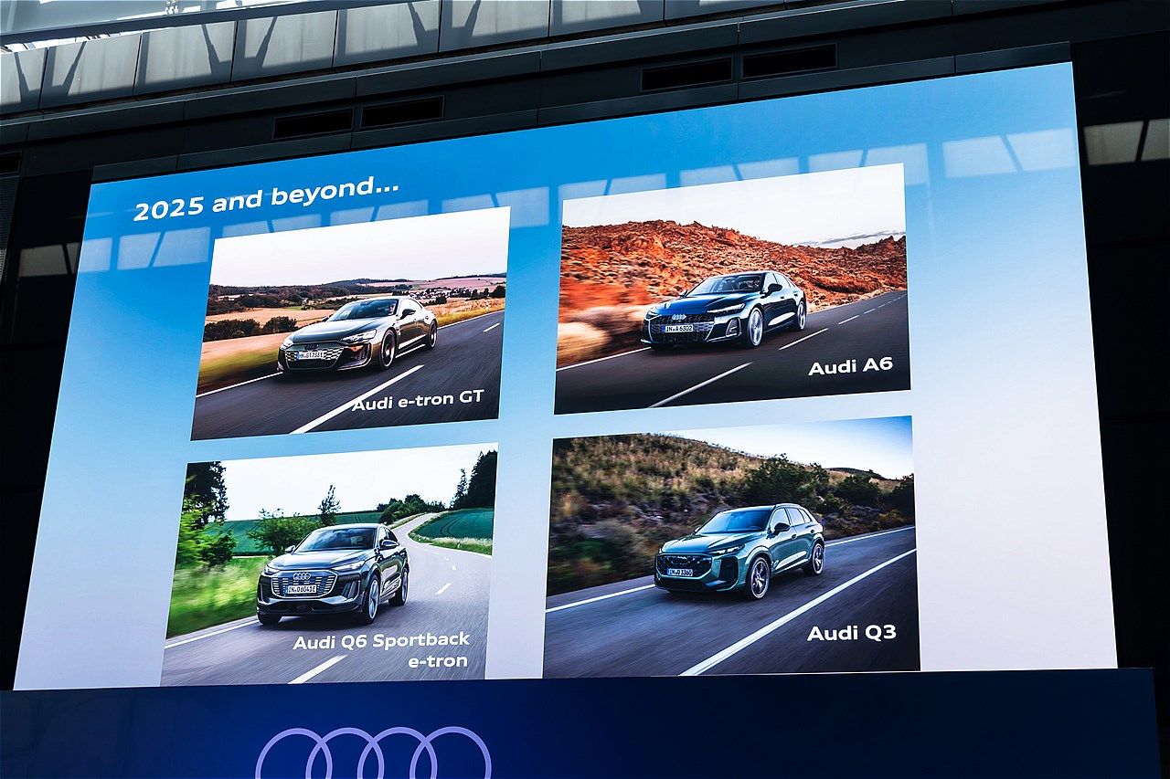 2025年7月24日に開催された「Audi New Models Special Debut Show」の様子（写真：三木 宏章）