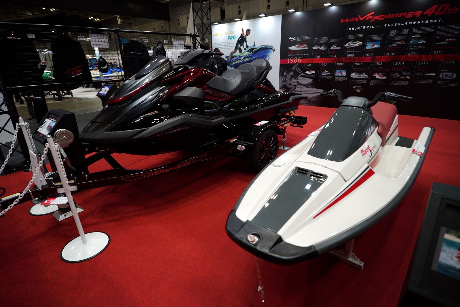 ヤマハ発動機のジャパンインターナショナルボートショー2026での展示内容（写真：筆者撮影）