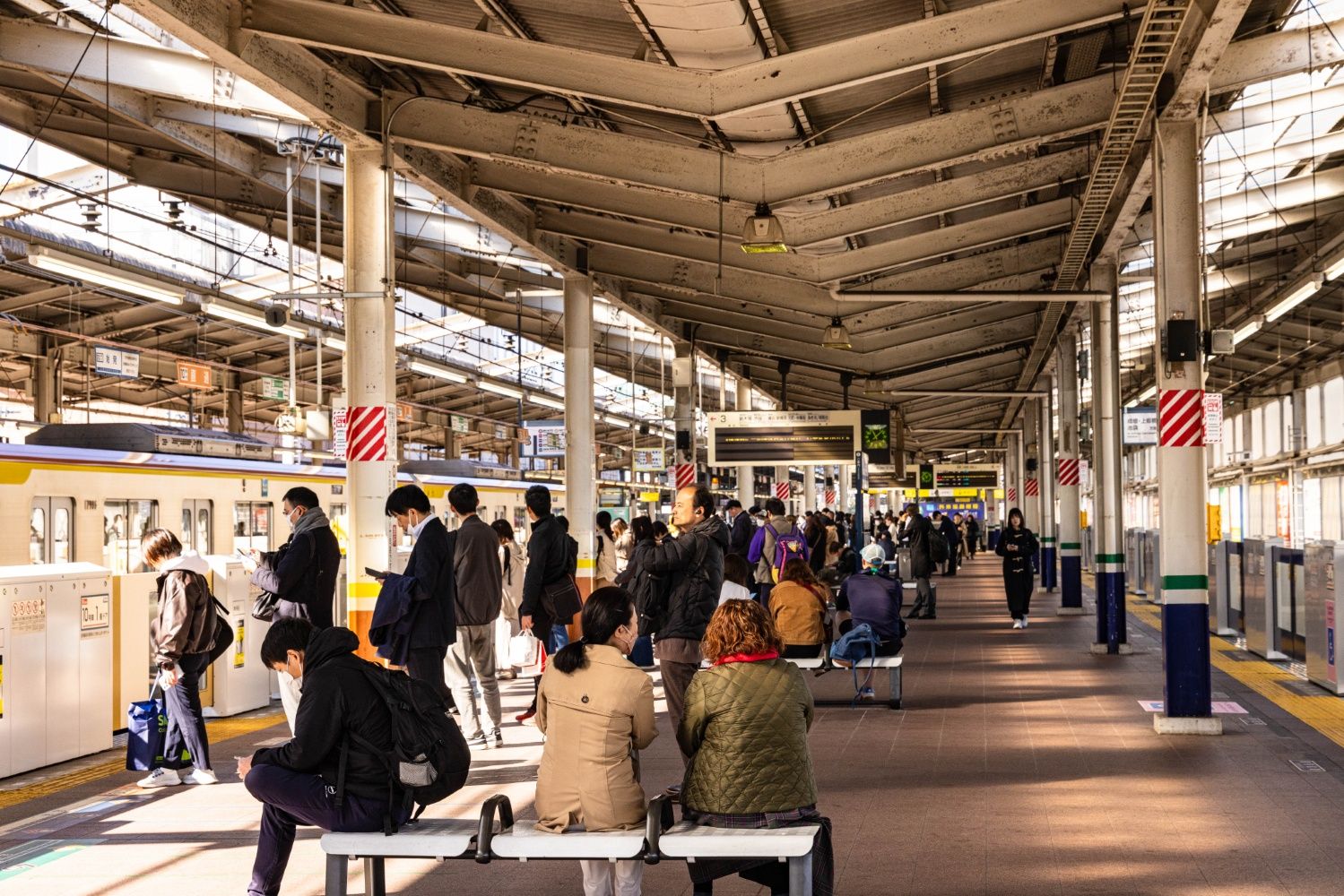 東武東上線　和光市駅 上りホーム