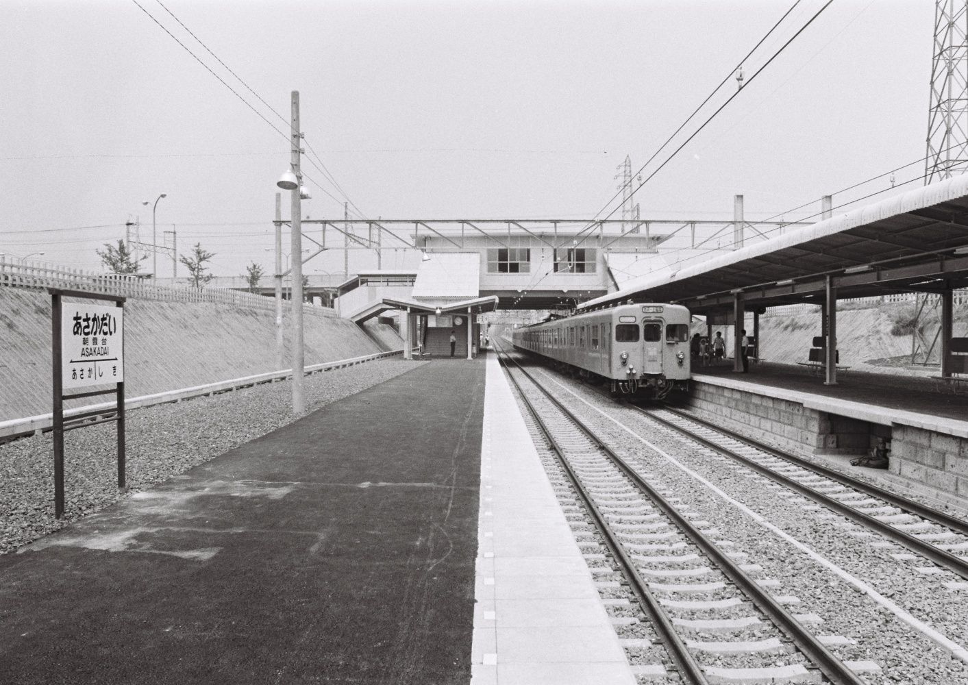 1974年当時の朝霞台駅