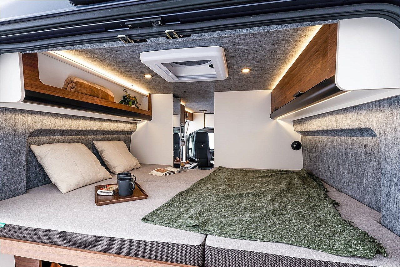 ジャパンキャンピングカーショー2026でトイファクトリーが発表した新型「ダヴィンチ6.0」（写真：トイファクトリー）