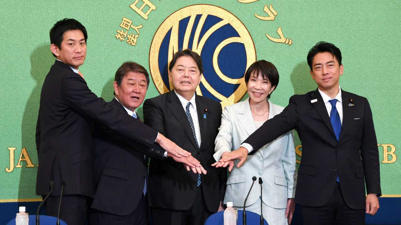 日本記者クラブ主催の討論会