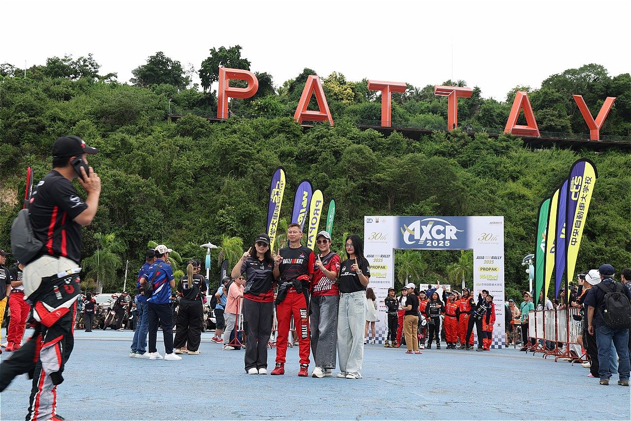 アジアンクロスカントリーラリー2025とチーム三菱ラリーアートの様子（写真：三木 宏章）