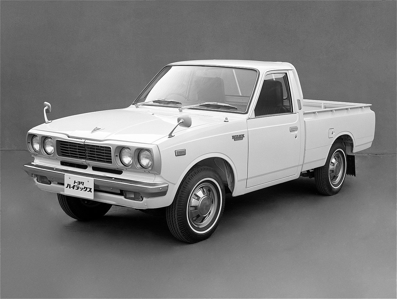 1972年発売の2代目トヨタ「ハイラックス」（写真：トヨタ自動車）