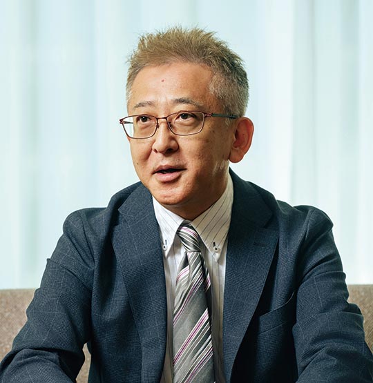 三菱ガス化学 代表取締役社長 伊佐早禎則氏