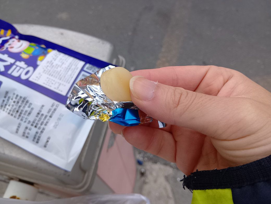 見た目はイマイチだが味は悪くなかった（写真：筆者撮影）