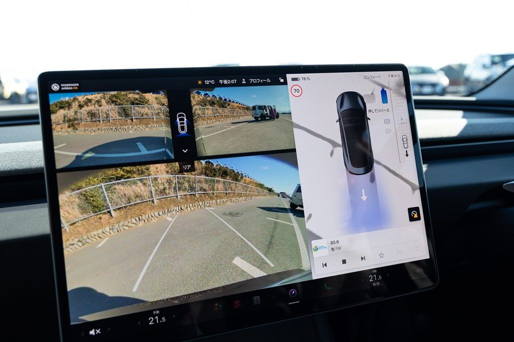 テスラ「Model 3」（写真：三木 宏章）