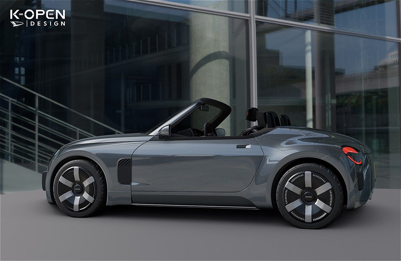 ジャパンモビリティショー2025で公開されたダイハツ「K-OPEN」（写真：ダイハツ工業）