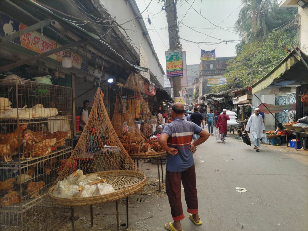 市内の光景（筆者撮影）