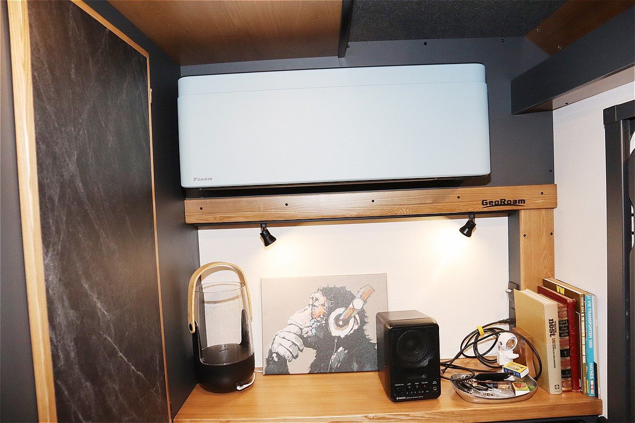 NTBの新作キャンピングカー「ジオローム」（写真：筆者撮影）