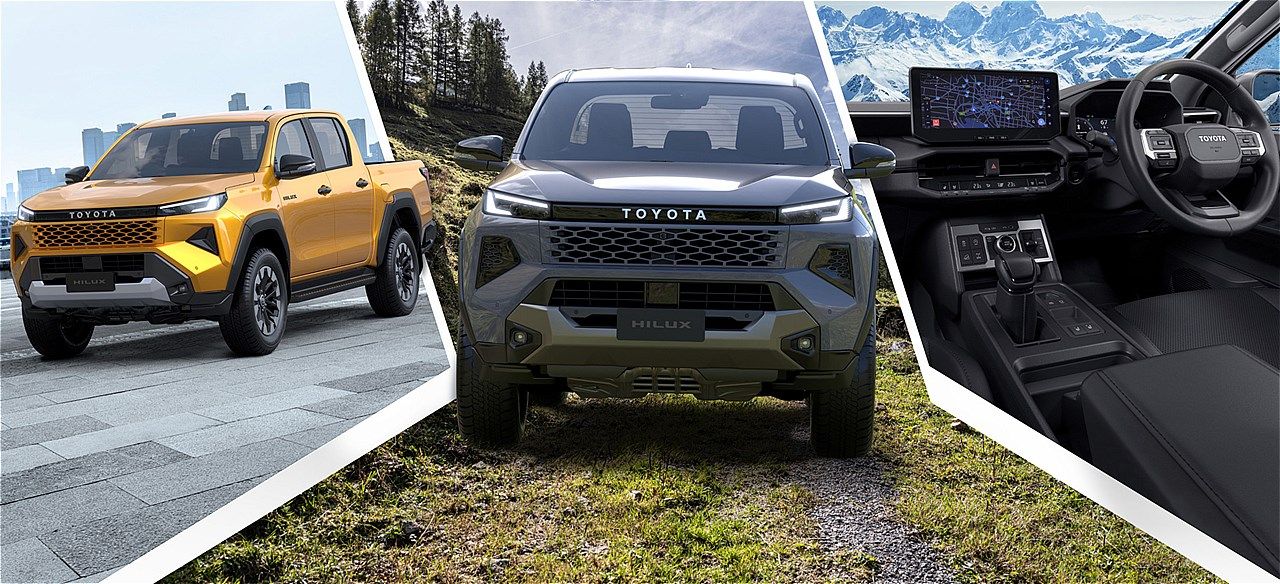 新型トヨタ「ハイラックス」の日本仕様・プロトタイプ（写真：トヨタ自動車）