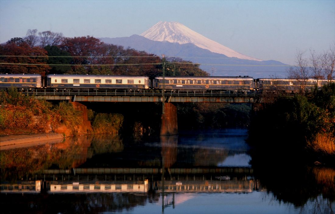 1988年に来日し、日本各地を走った「オリエント急行」（撮影：南正時）