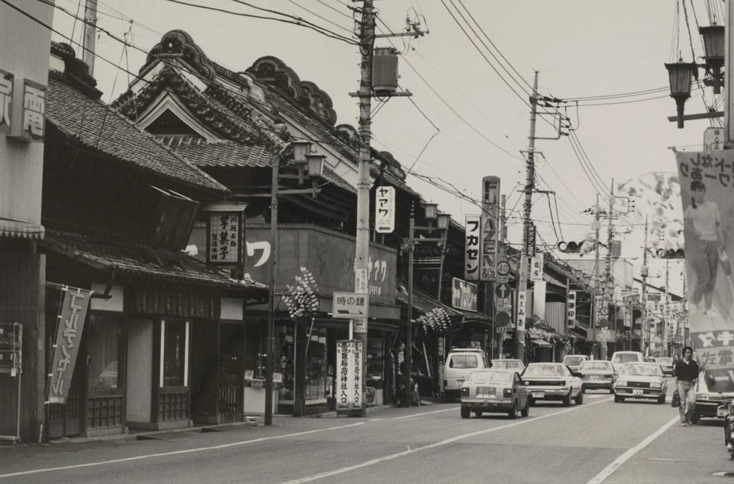 川越市町並(蔵の街)（写真：1988年05月、吉野純治撮影）
