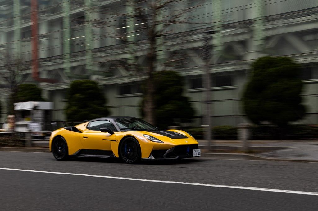 マセラティの最新モデル「GT2ストラダーレ」（写真：三木 宏章）