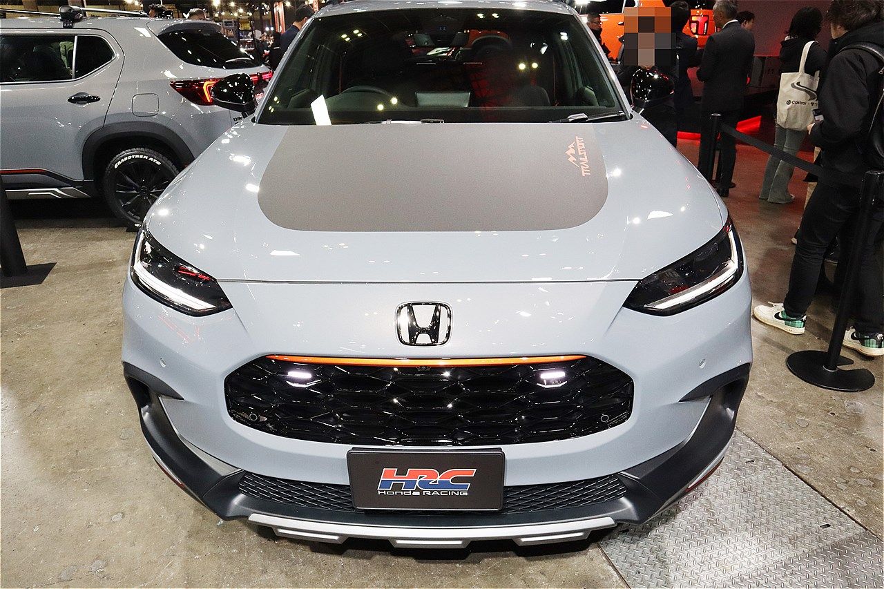 ホンダ「ZR-VトレイルスポーツHRCコンセプト」（写真：筆者撮影）