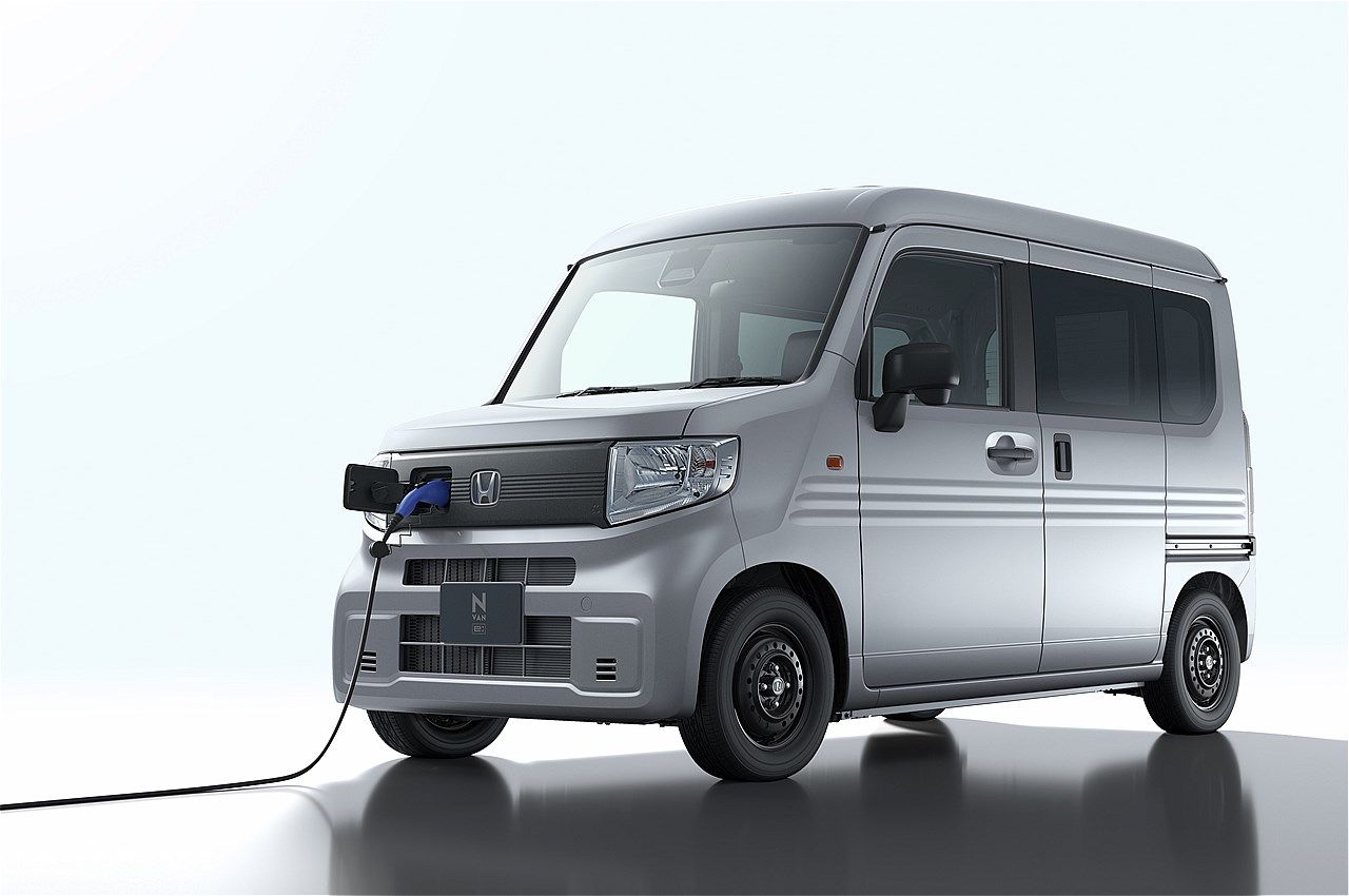 ホンダ「N-VAN e:」のディテール（写真：本田技研工業）