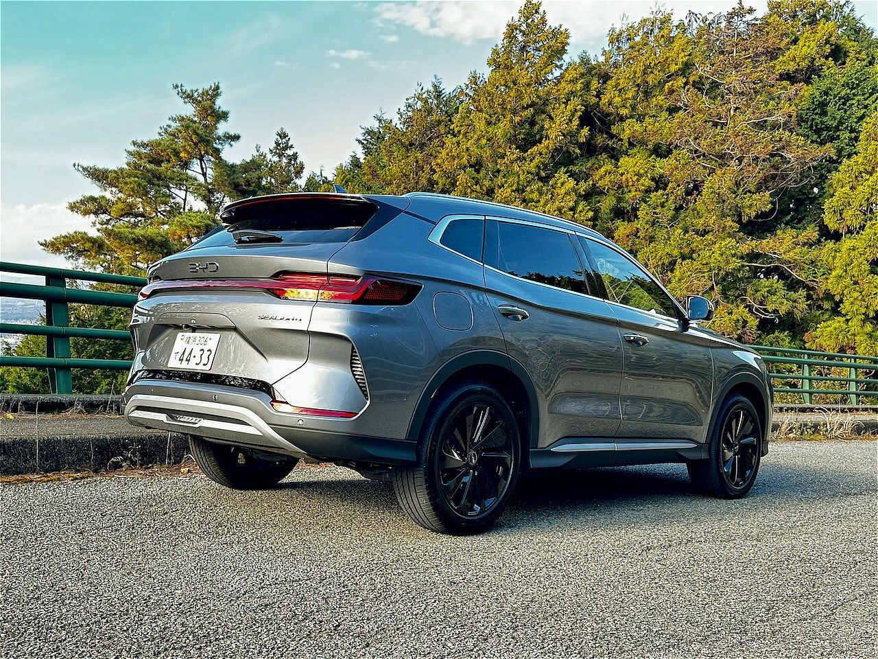 BYD「シーライオン6」（写真：筆者撮影）