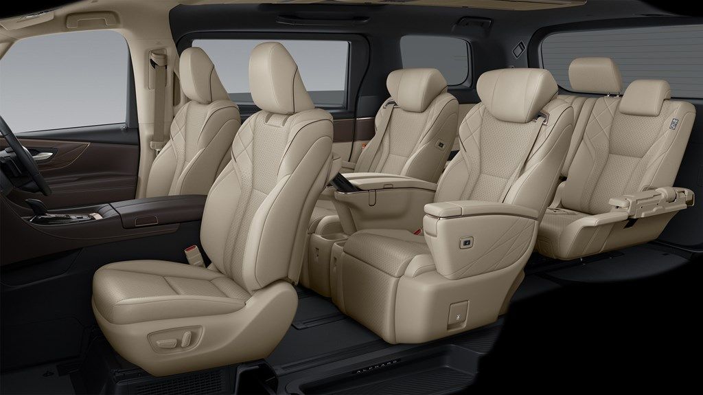 新型アルファードのディテール（写真：トヨタ自動車）