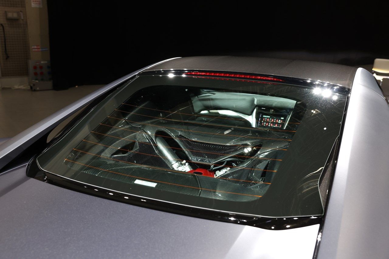 世界限定350台、日本では限定30台で販売されるホンダ「NSX タイプS」（撮影：尾形文繁）
