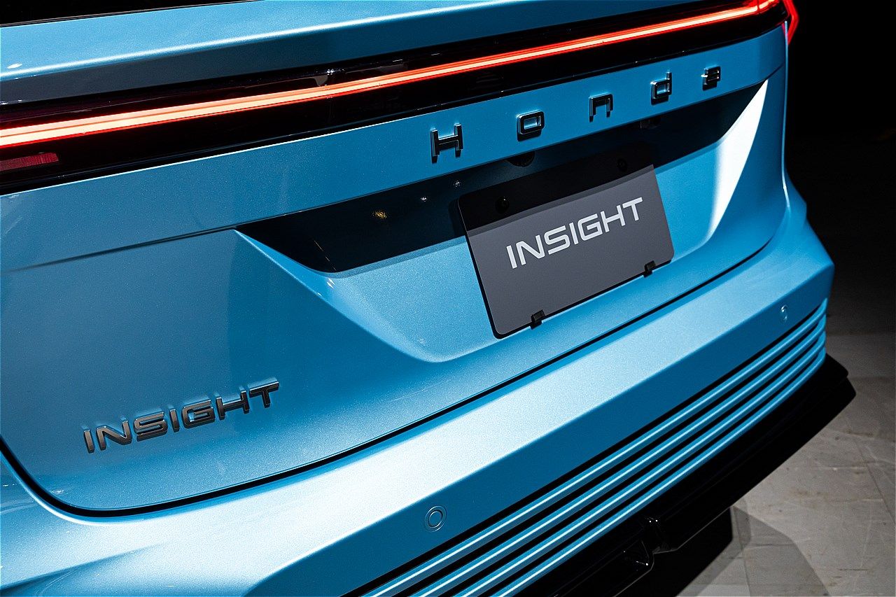 ホンダが2026年春発売を予定している新型BEV「インサイト」（写真：三木 宏章）