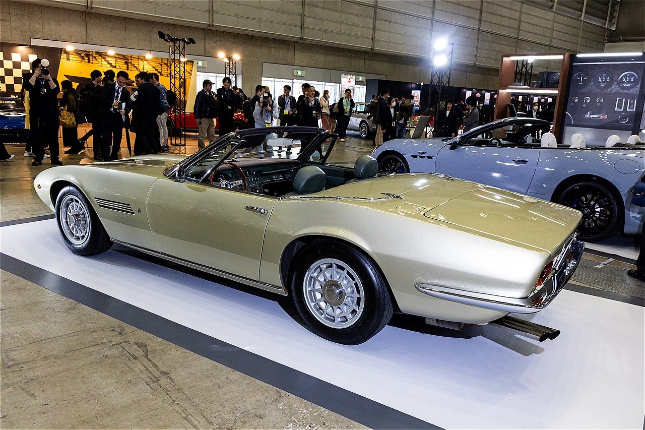 オートモビルカウンシル2025でのマセラティ ジャパンの展示内容（筆者撮影）