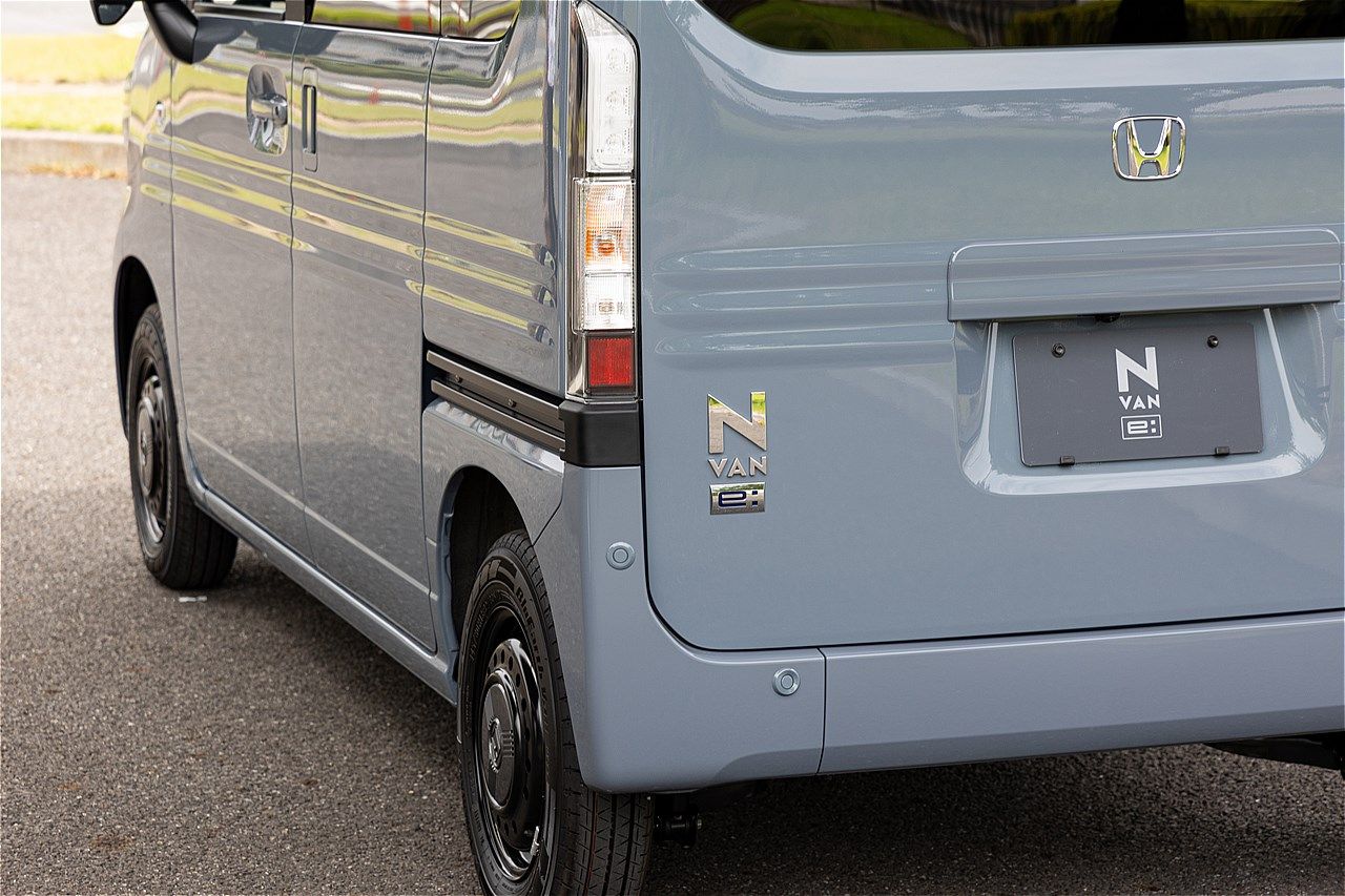 ホンダ新型軽商用EV「N-VAN e:」のディテール（写真：三木宏章）