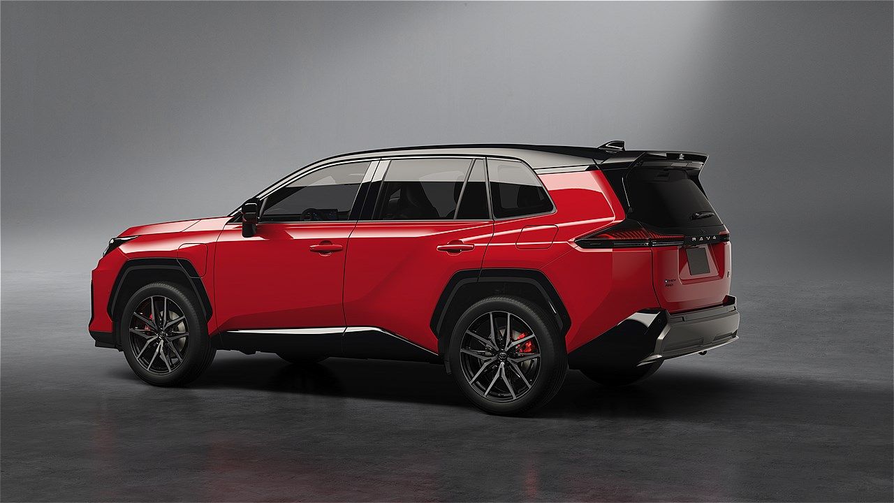 トヨタ新型「RAV4 GR SPORT（プロトタイプ）」（写真：トヨタ自動車）