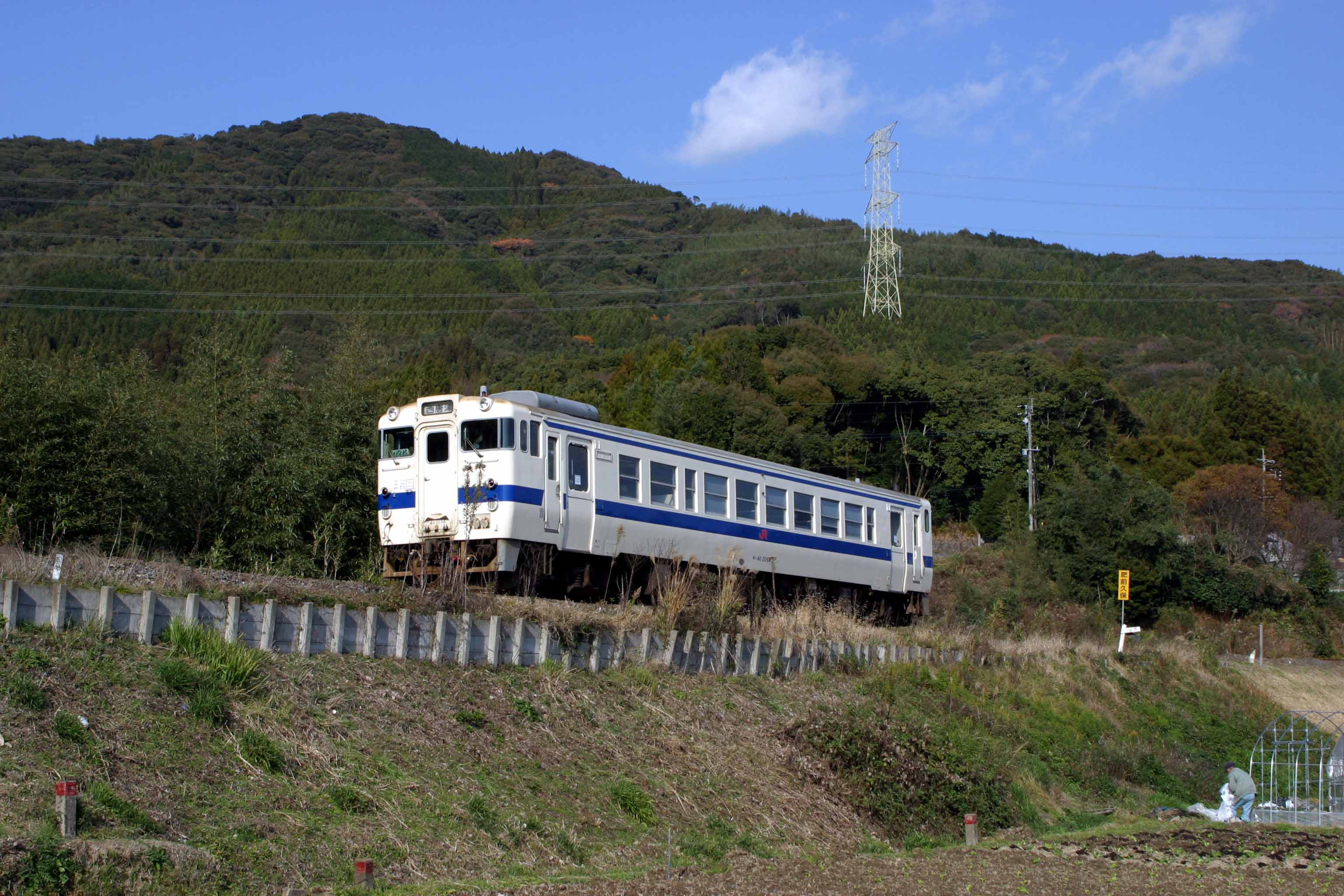 唐津線を行くキハ40形（撮影：南正時）