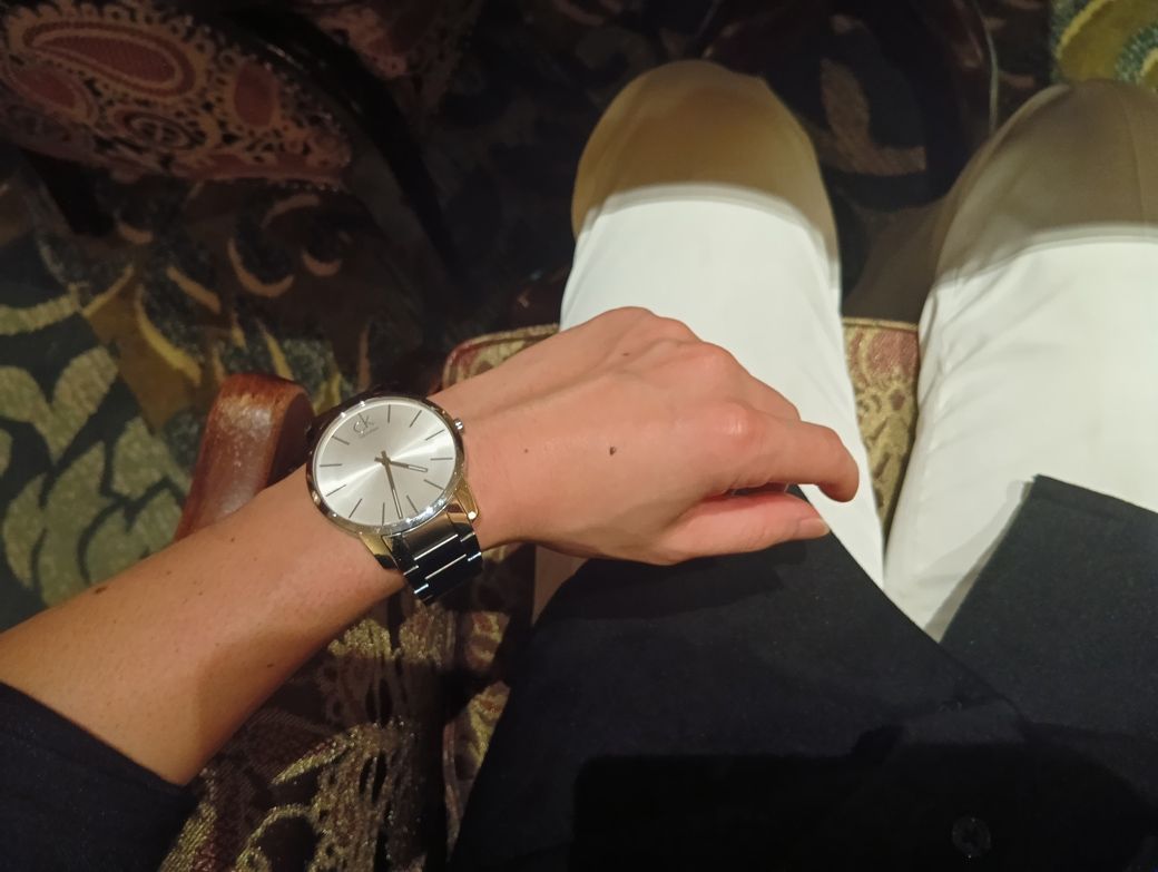 この高級な空間にふさわしいファッションをちゃんとしているか、この点については毎回不安を抱えている（筆者撮影）