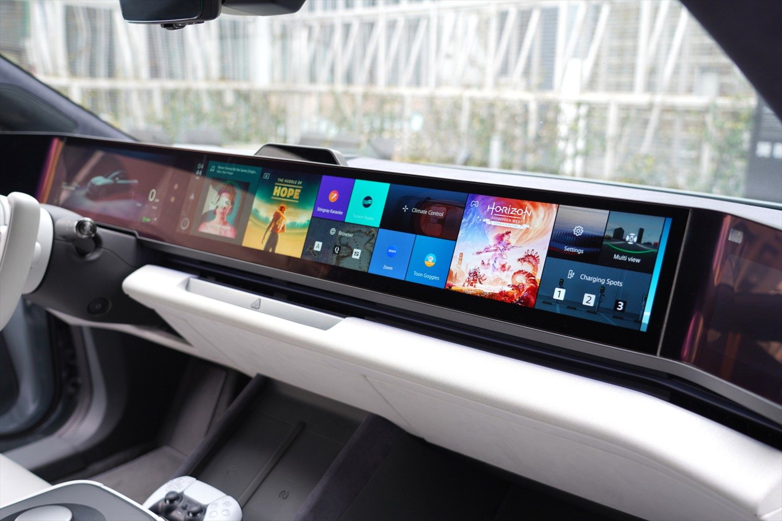 ソニー・ホンダモビリティ「AFEELA 1」（写真：森口将之）