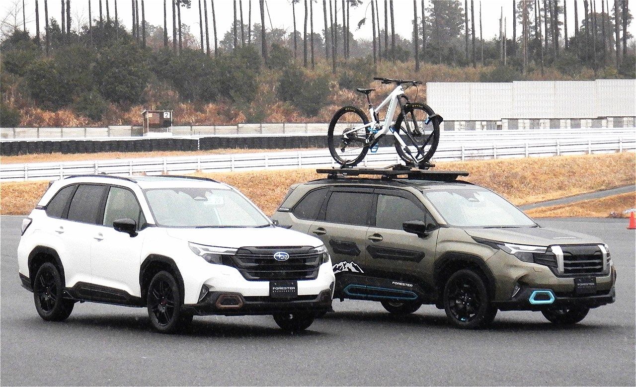 SUBARUの新型「フォレスター・プロトタイプ」（写真：SUBARU）