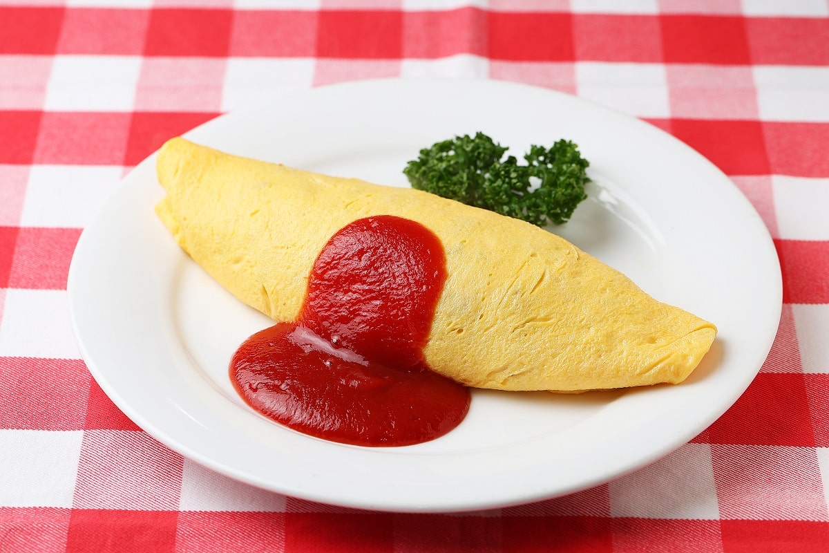 明治誕生オムライス