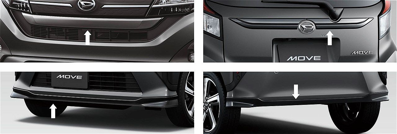 ダイハツの新型「ムーヴ」のディテール（写真：ダイハツ工業）