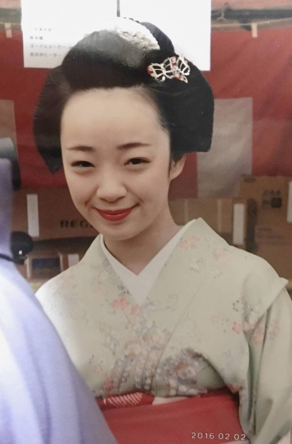 舞妓時代の桐貴さん。当時16歳だった（写真：桐貴清羽さん提供）