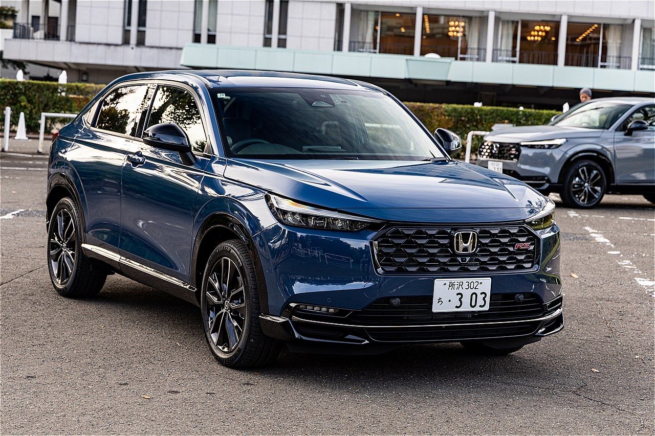 ホンダ「ヴェゼル e:HEV RS」（写真：三木 宏章）