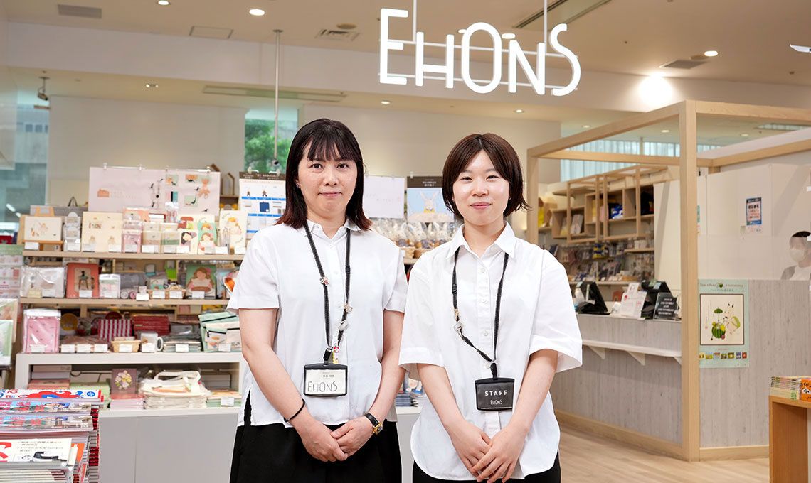 EHONS兼森さんと篠沢さん