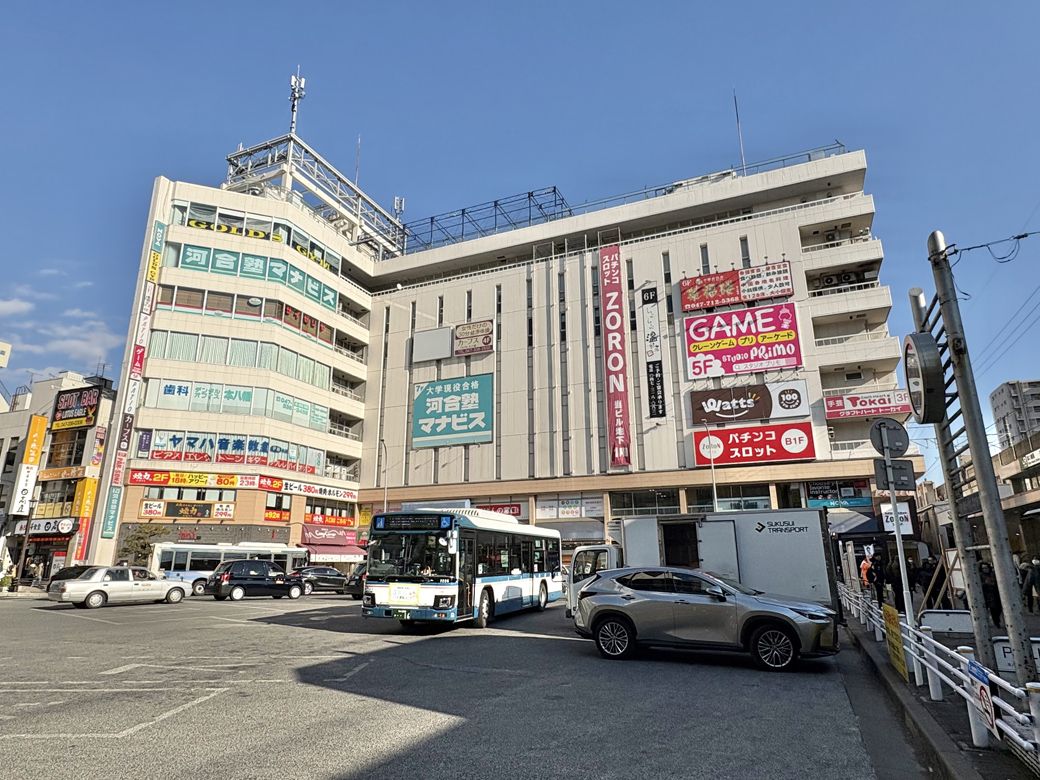 本八幡駅（駅前のパティオ本八幡）（写真：筆者撮影）