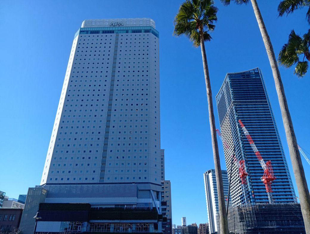 「関東№１アパホテル」5千円代で宿泊。素直な感想（写真：筆者撮影）