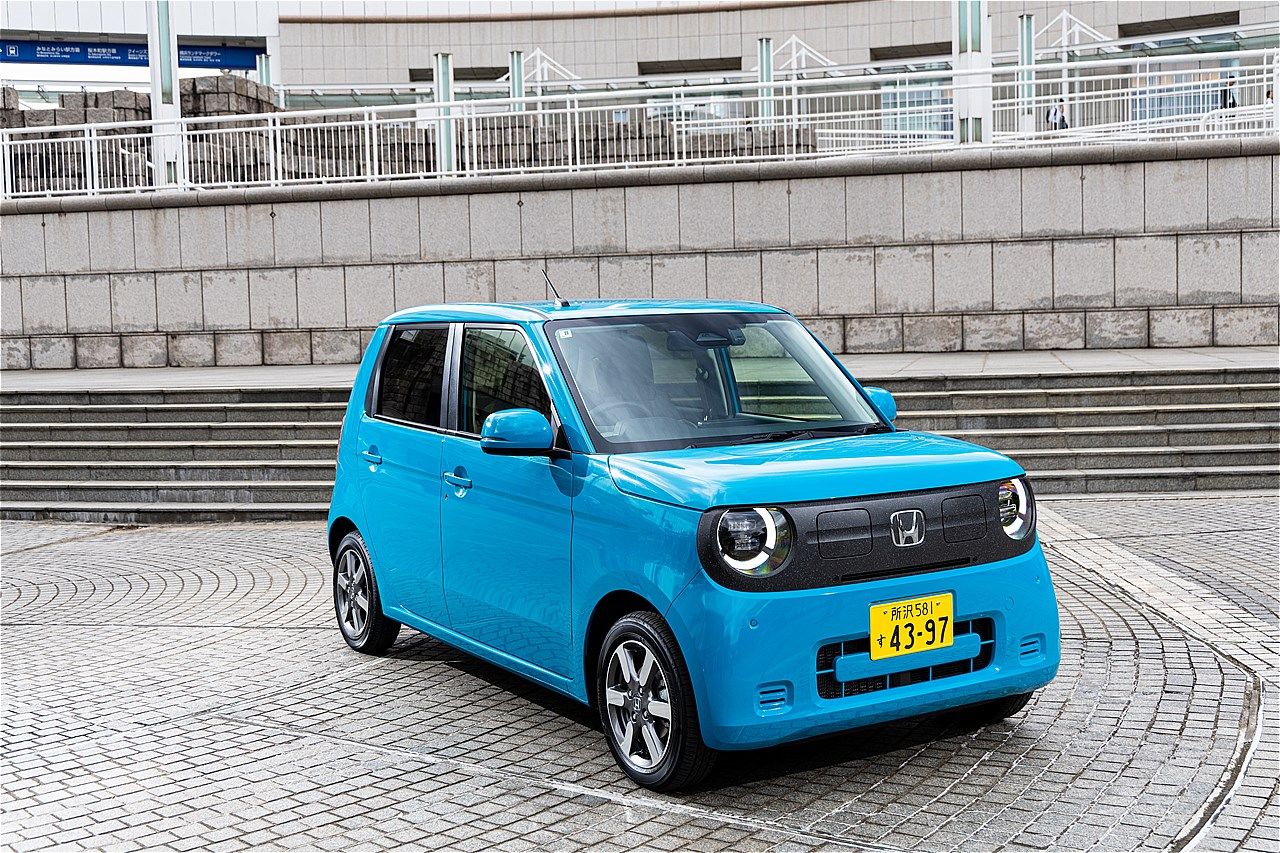 ホンダの軽乗用車クラスBEV「N-ONE e:」（写真：三木 宏章）