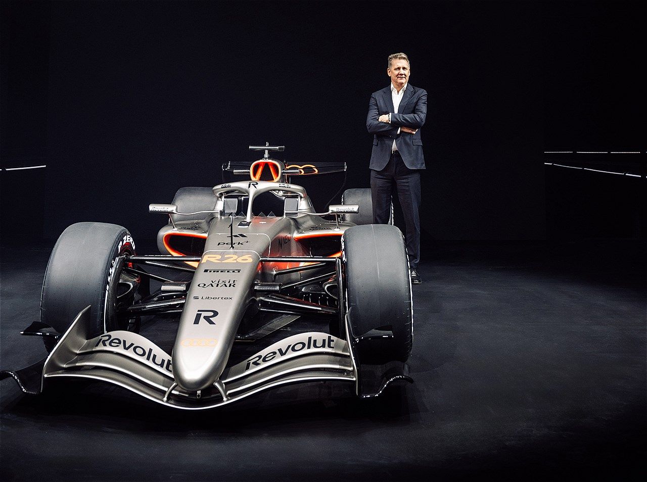 アウディ初のF1チーム「Audi Revolut F1 Team」ローンチイベントの様子（写真：AUDI AG）