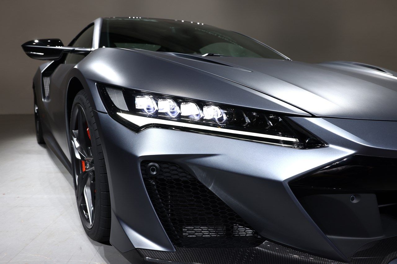 世界限定350台、日本では限定30台で販売されるホンダ「NSX タイプS」（撮影：尾形文繁）